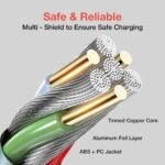KAYROO 45Watt KC 52 Cable for Realme,Vivo, Oppo, infinix, Techno, Samsung, Redmi,Lava - Image 3