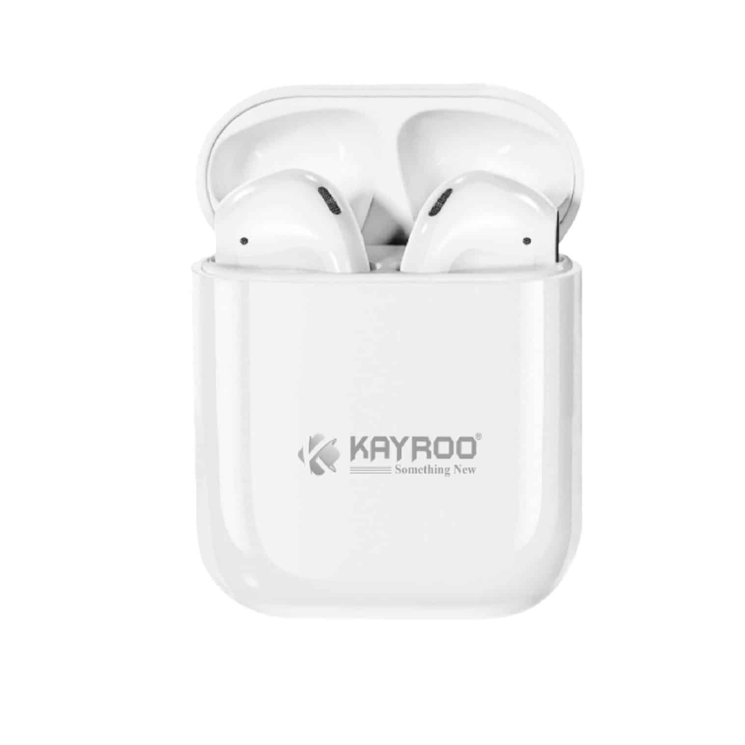 Kayroo.jpeg TWS Earbuds Kayroo KTW-01, 20 Hours Playback Time , Crystal Clear HD Audio - Image 1