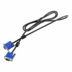 Male to Male VGA Cable 1 Meter, Support PC/Monitor/LCD/LED, Plasma, Projector, TFT, Blue - Image 3