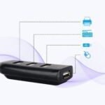 ZEB-90HB is a high-speed USB HUB with 4 ports that feature USB 2.0 and come in a 50 cm long cable. - Image 3