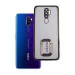 OPPO A9 2020 / A5 2020 Back Cover | Transparent Shockproof Case with Ring Holder Stand & Camera Protection - Image 7