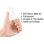 Samsung A50s Back Cover | Premium Transparent Shockproof Case with Ring Holder Stand & Camera Guard - Image 3