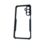 Samsung M34 5G Back Cover | Transparent Shockproof Case with Ring Holder Stand & Camera Protection - Image 3