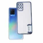 OPPO A54 4G Back Cover | Transparent Shockproof Case with Ring Holder Stand & Camera Protection