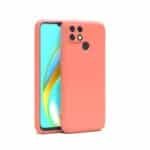 Realme C12 Back Cover | Transparent Shockproof Case with Ring Holder Stand & Camera Protection