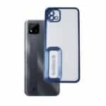 Realme C20 / Realme C11 2021 Back Cover | Transparent Shockproof Case with Ring Holder Stand & Camera Protection - Image 2