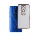 Redmi 8 Back Cover | Transparent Shockproof Case with Ring Holder Stand, Camera Protection & Slim Design