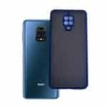 Redmi Note 9 Pro Back Cover | Transparent Shockproof Case with Ring Holder Stand & Camera Protection