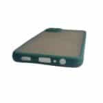 Samsung A12 Polycarbonate Frame Back Cover | Transparent Shockproof Case with Hard PC Frame & Camera Protection - Image 2