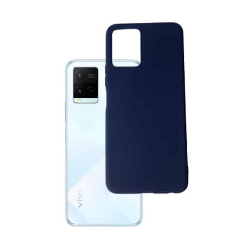Vivo Y21 2021 Back Cover | Transparent Shockproof Case with Ring Holder Stand & Camera Protection
