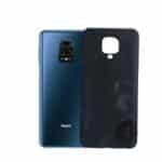 Redmi Note 9 Pro Max Back Cover | Transparent Shockproof Case with Ring Holder Stand & Camera Protection