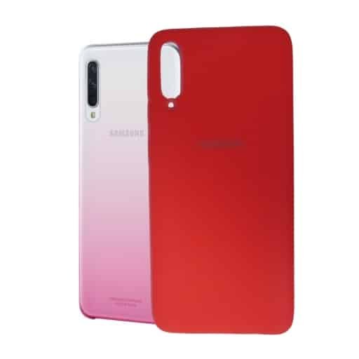 Samsung A12 Mobile Cover | Transparent Shockproof Back Case with Ring Holder Stand & Camera Protection